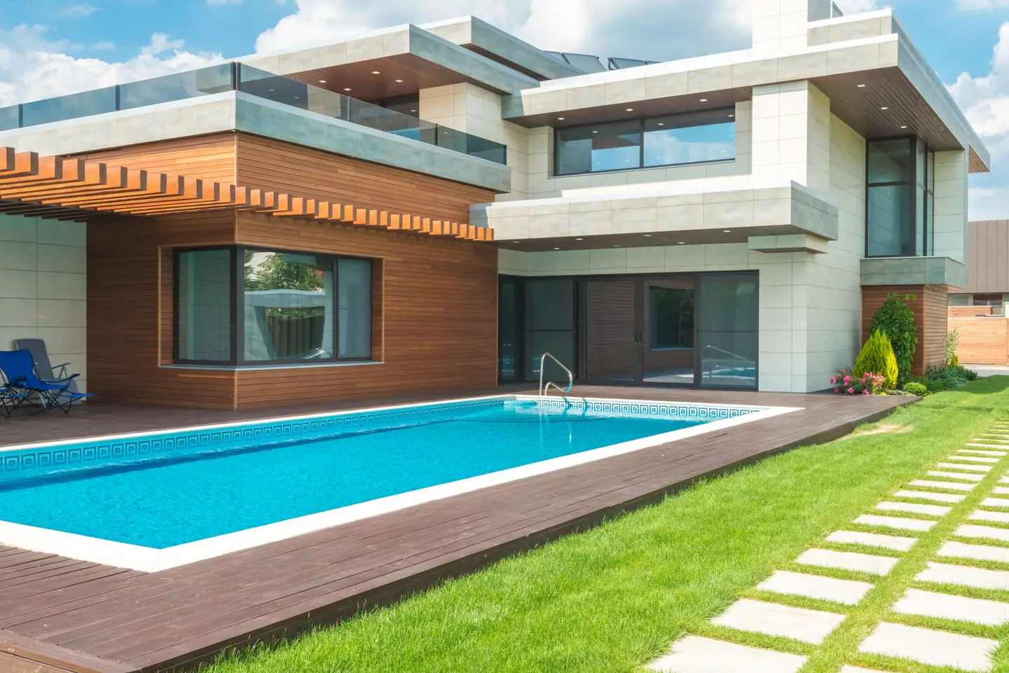 Swimming pool built in Tanglewood, NSW